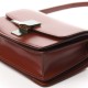 CELINE Box Calfskin Small Classic Box Flap Bag Red
