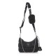PRADA Nappa Gaufre Re-Edition 2005 Shoulder Bag Black